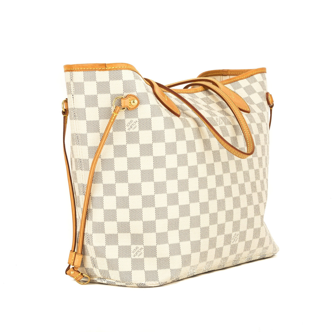 L*V Damier Azur Neverfull MM (3976010)