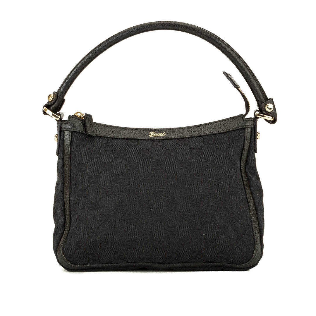 G*G Black GG Monogram Small Tote (3989001)