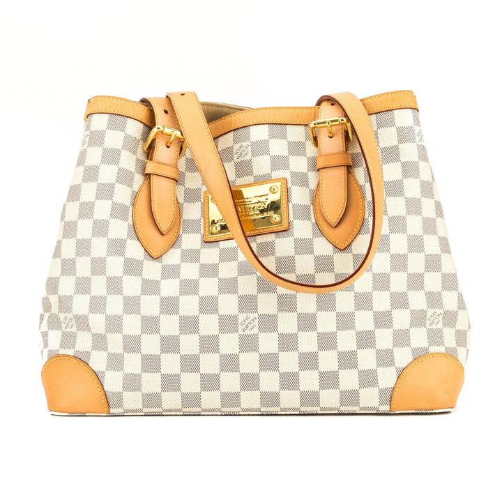 L*V Damier Azur Hampstead MM (3991007)