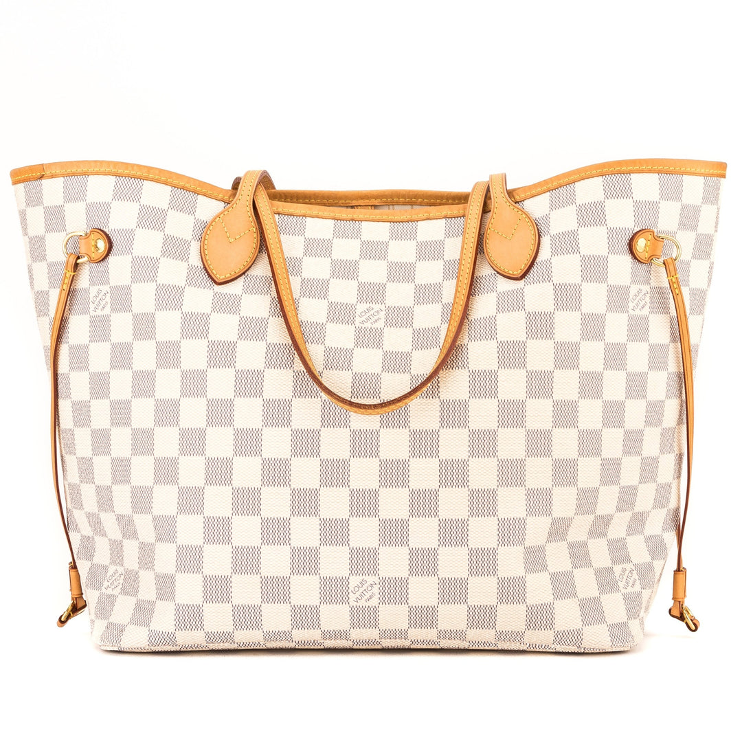 L*V Damier Azur Neverfull MM (3993010)
