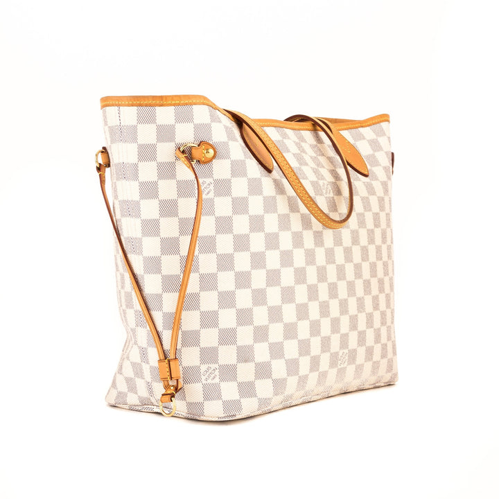 L*V Damier Azur Neverfull MM (3993010)