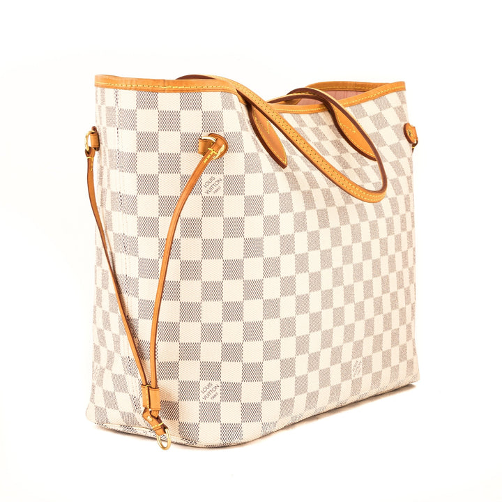 L*V Damier Azur Neverfull MM (3993011)