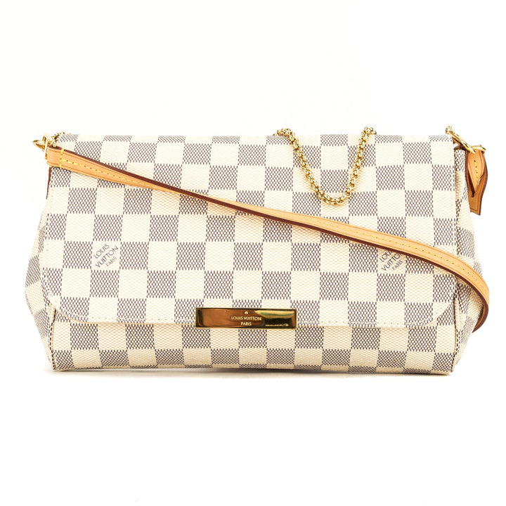 L*V Damier Azur Favorite MM (3997005)