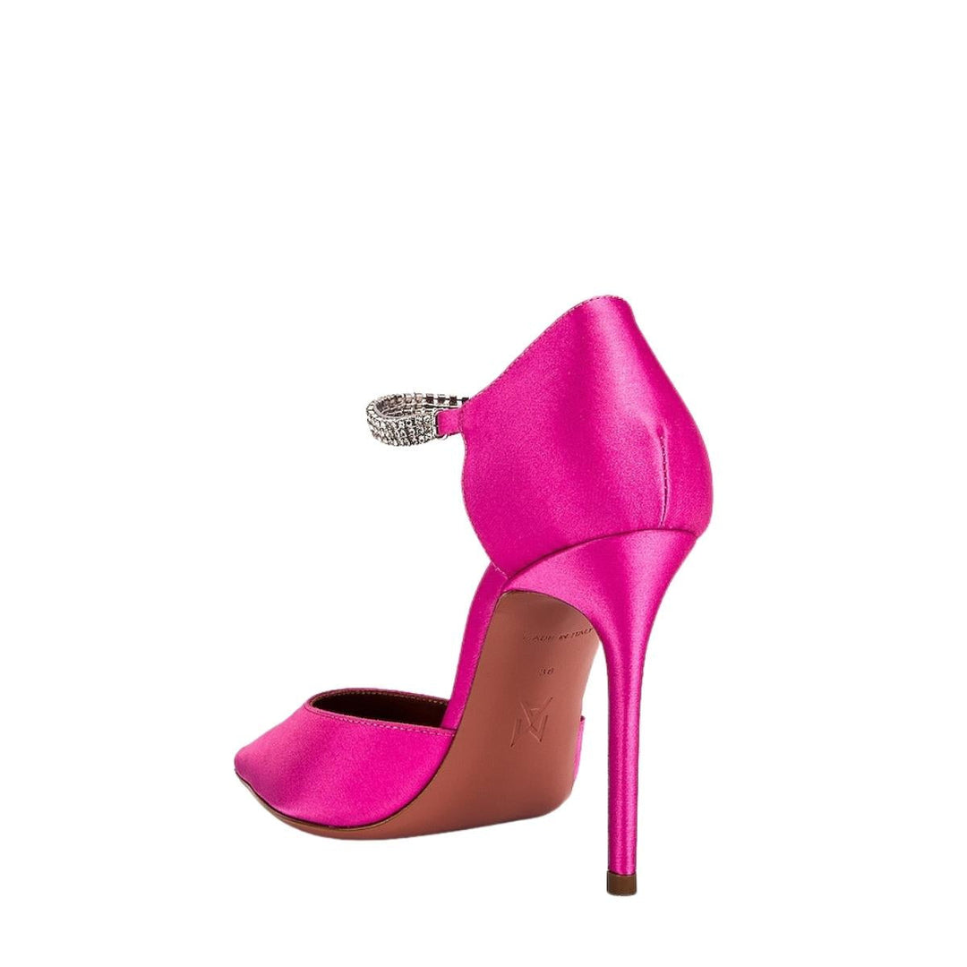 Ursina Pink Satin Pumps