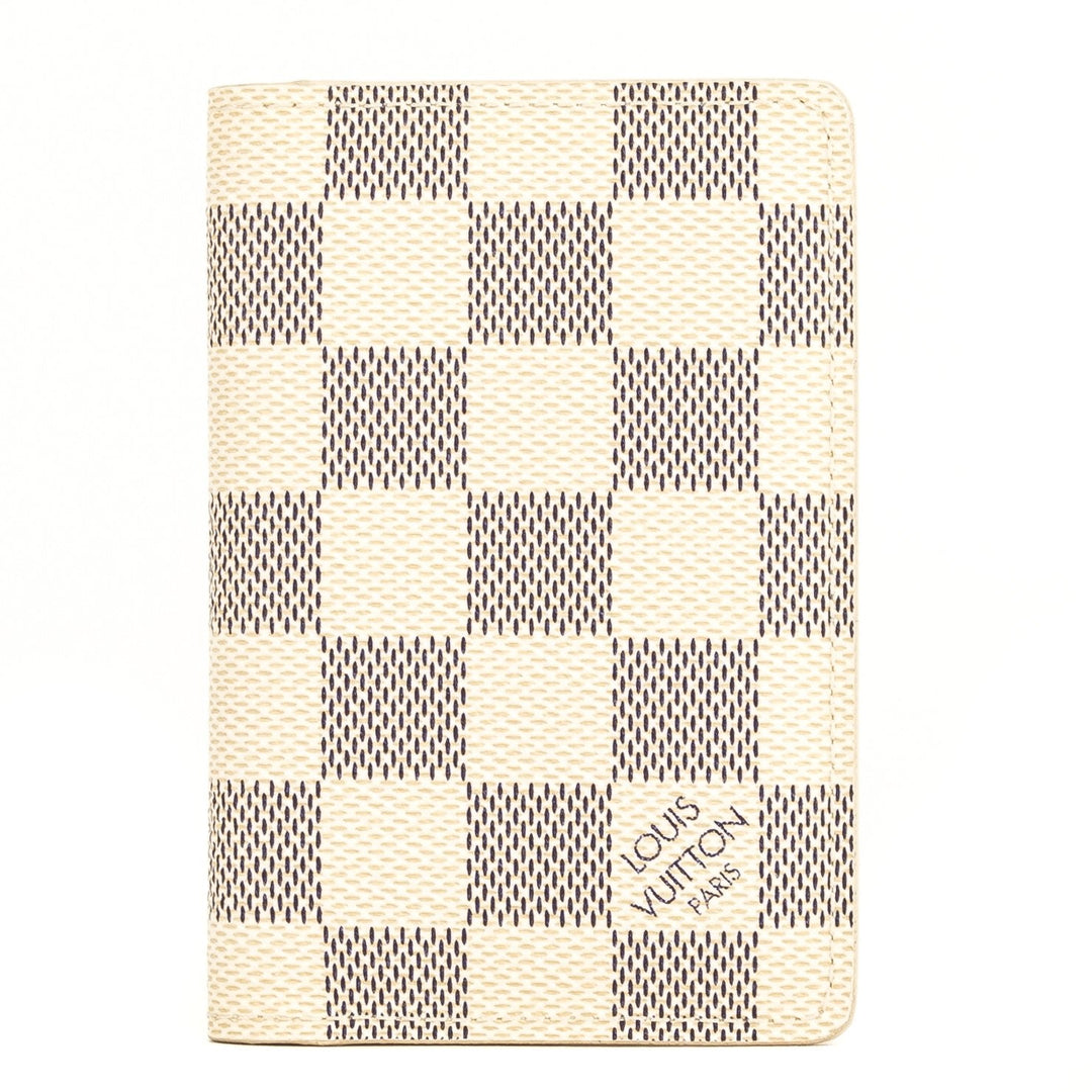 L*V Damier Azur Pocket Organiser (4013005)