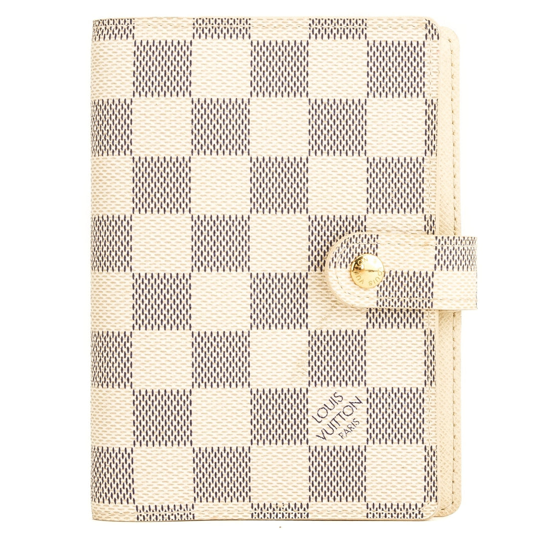 L*V Damier Azur Agenda PM (4013018)