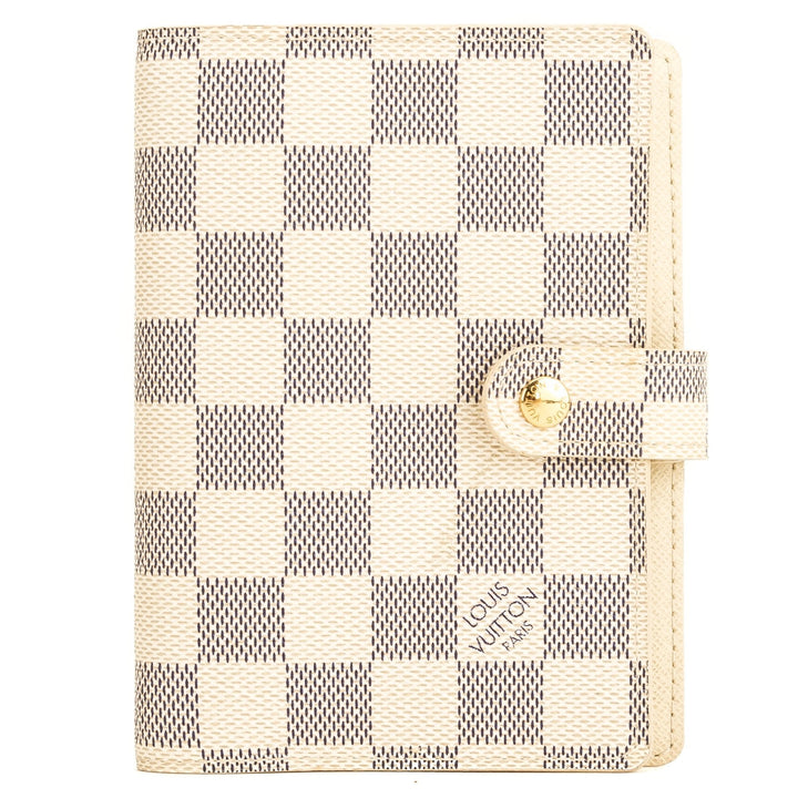 L*V Damier Azur Agenda PM (4013018)