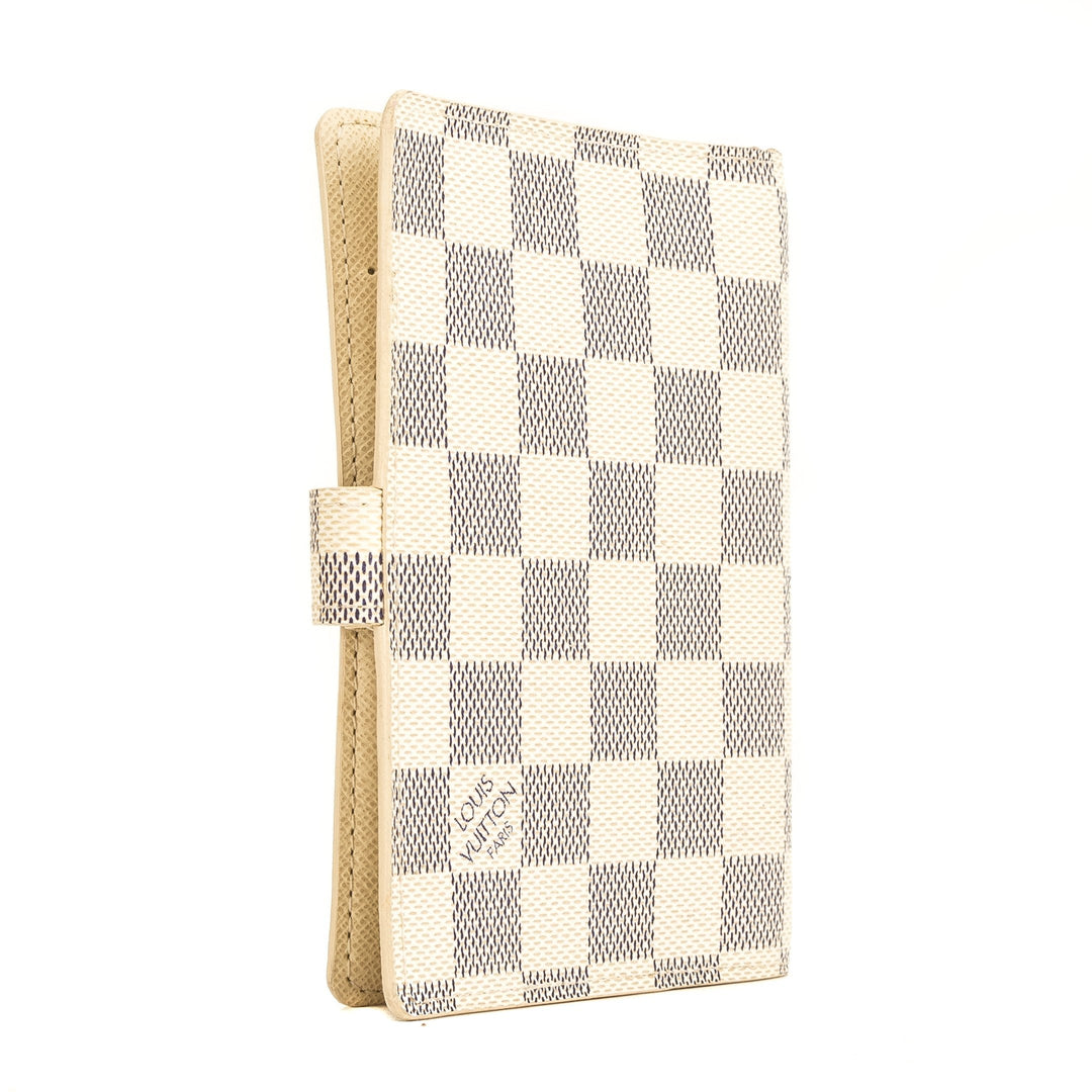 L*V Damier Azur Agenda PM (4013018)