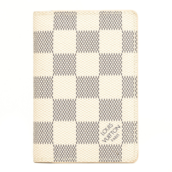 L*V Damier Azur Pocket Organiser (4015010)