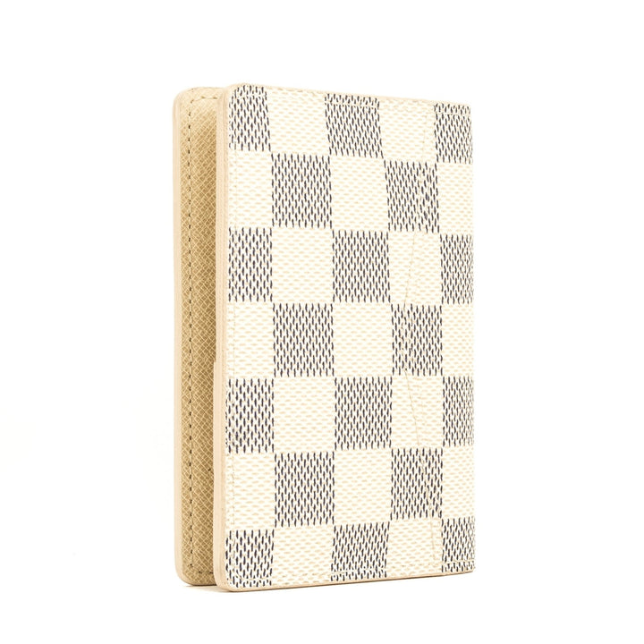 L*V Damier Azur Pocket Organiser (4015010)