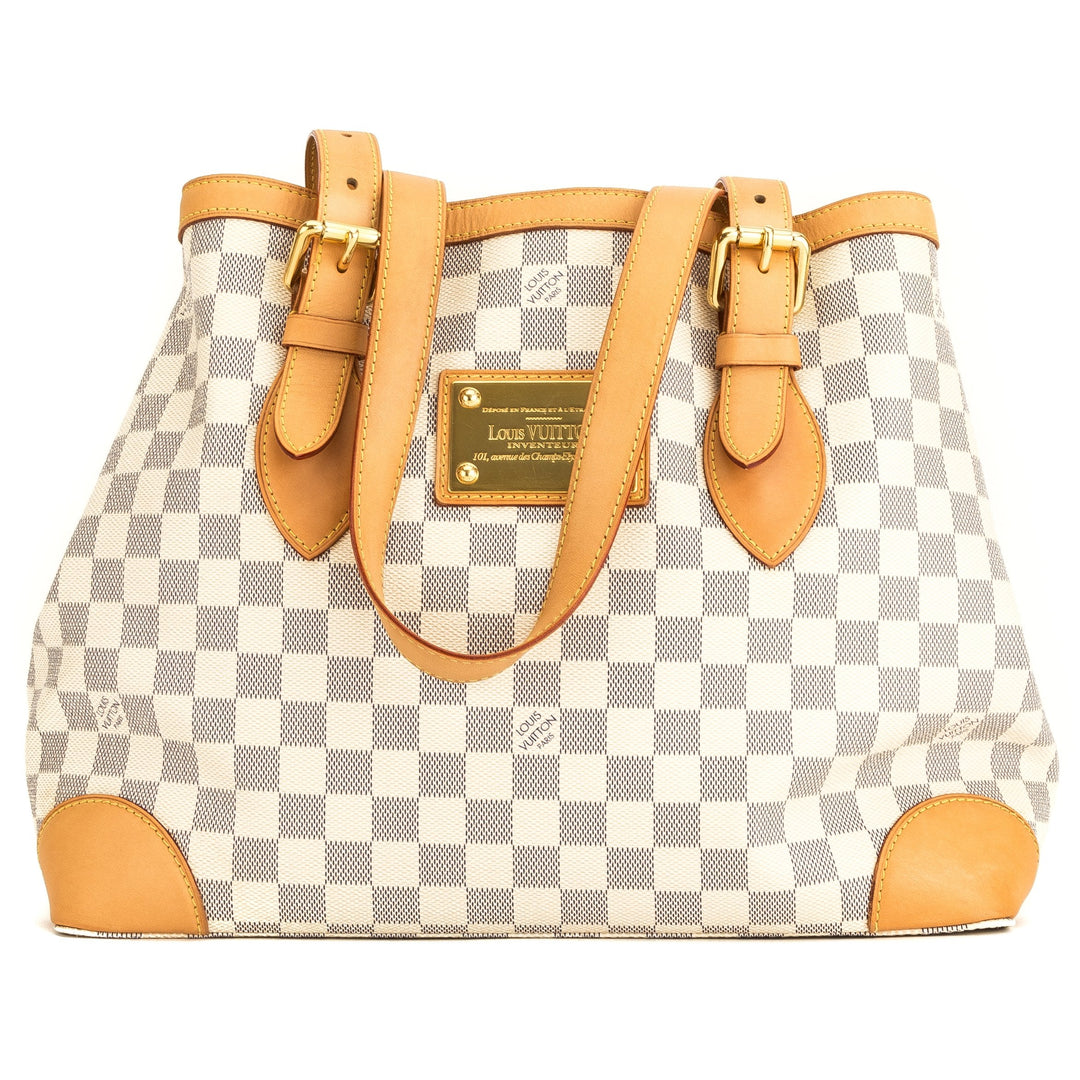 L*V Damier Azur Hampstead MM (4017003)