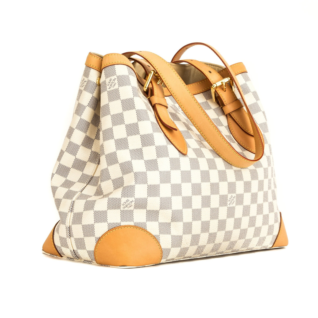 L*V Damier Azur Hampstead MM (4017003)