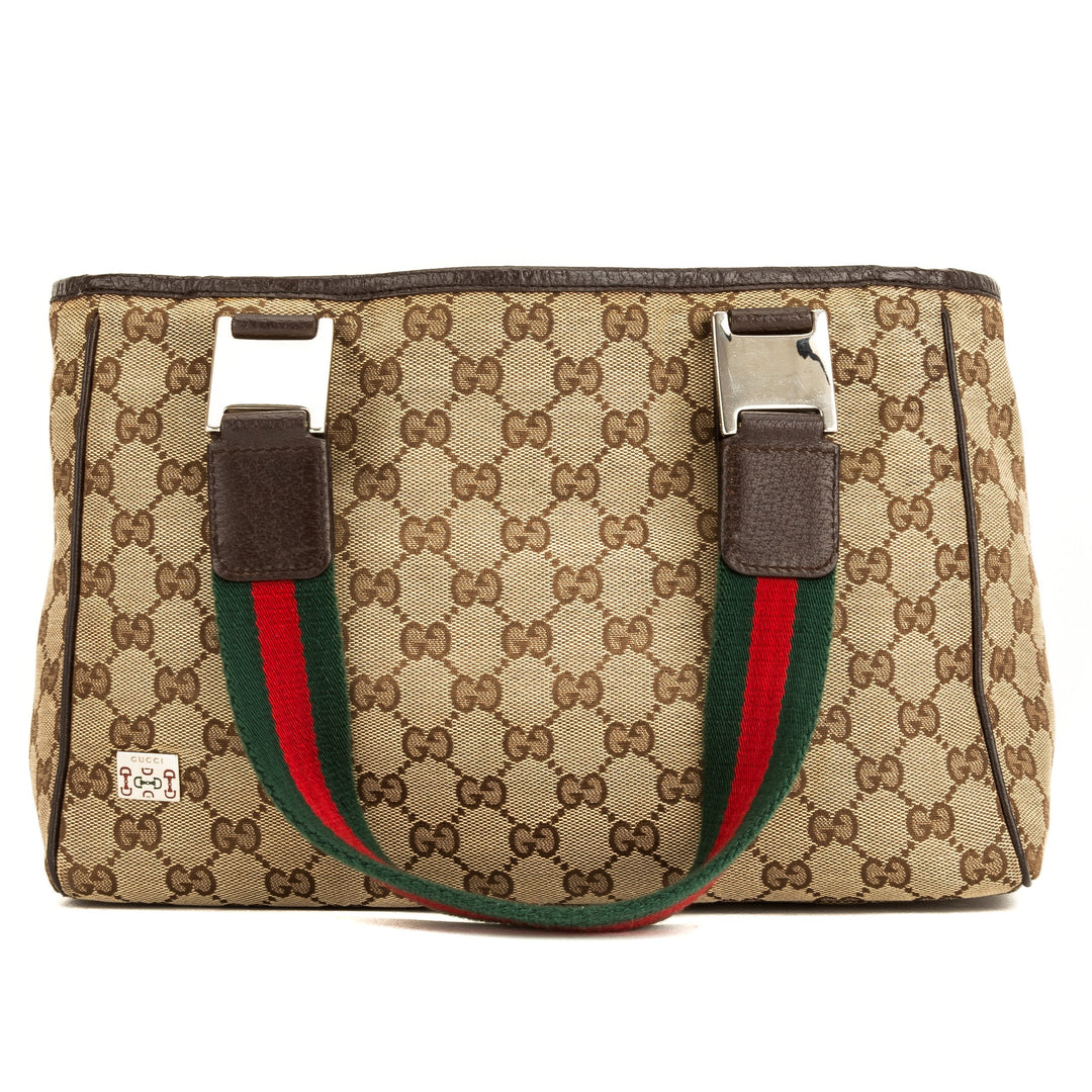 G*G Brown Monogram Tote (4018002)