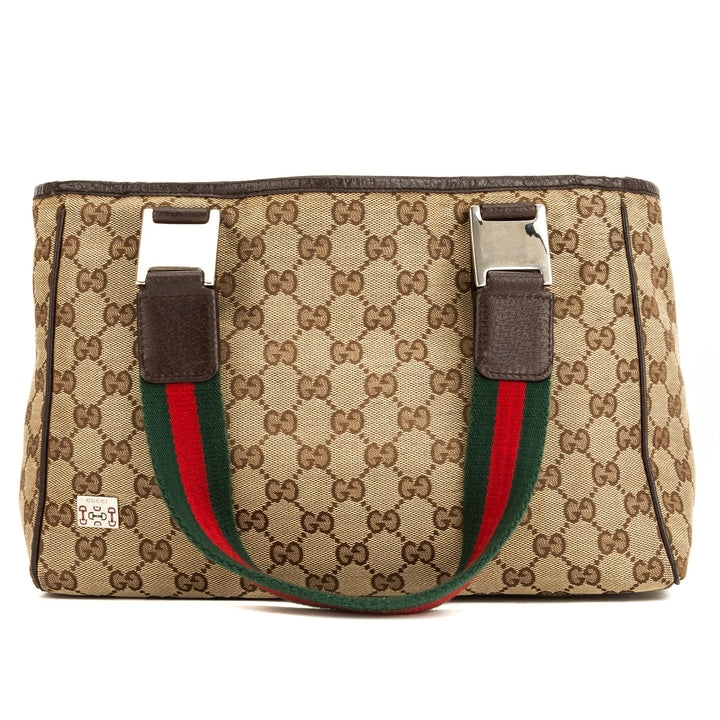 G*G Brown Monogram Tote (4018002)