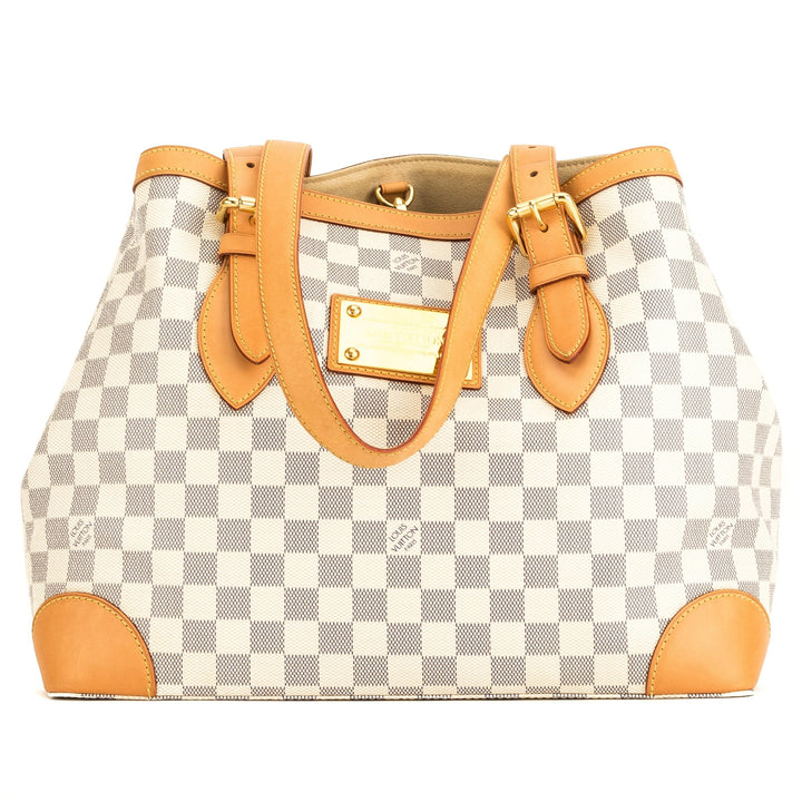 L*V Damier Azur Hampstead MM (4023023)