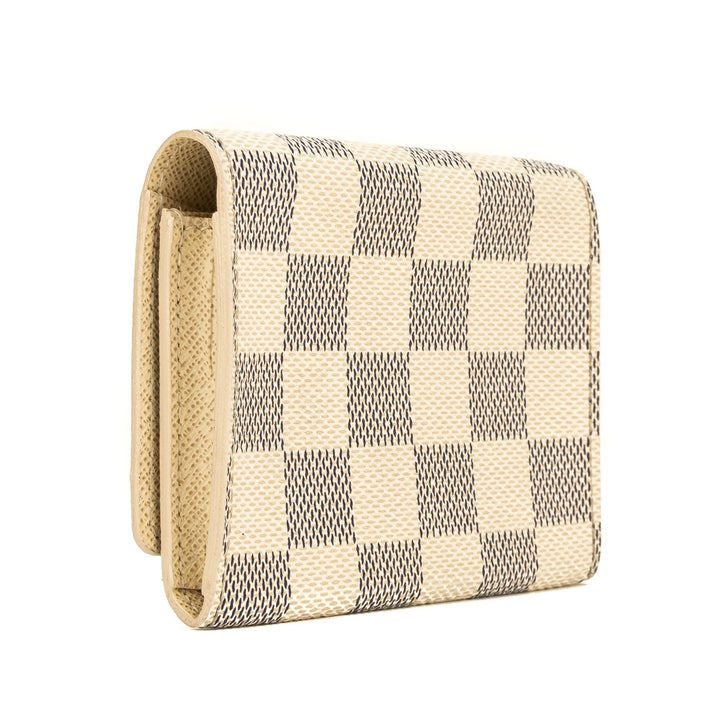 L*V Damier Azur Business Card Holder (4027012)