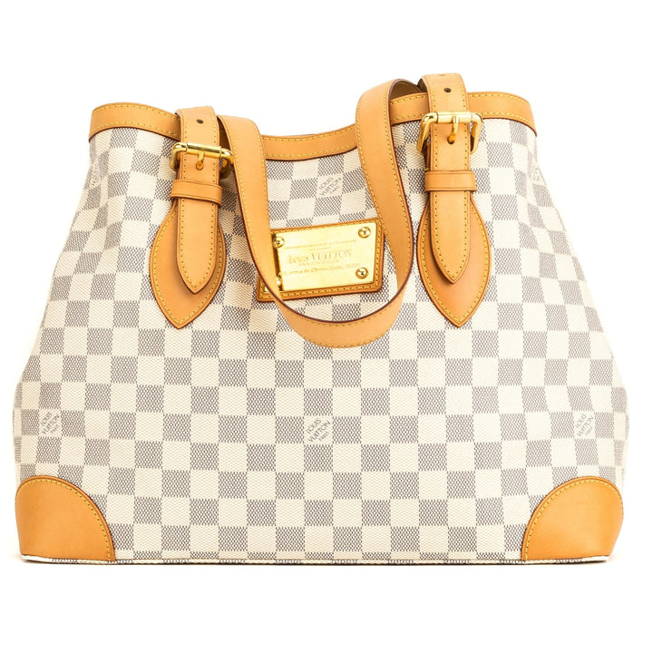 L*V Damier Azur Hampstead MM (4032012)