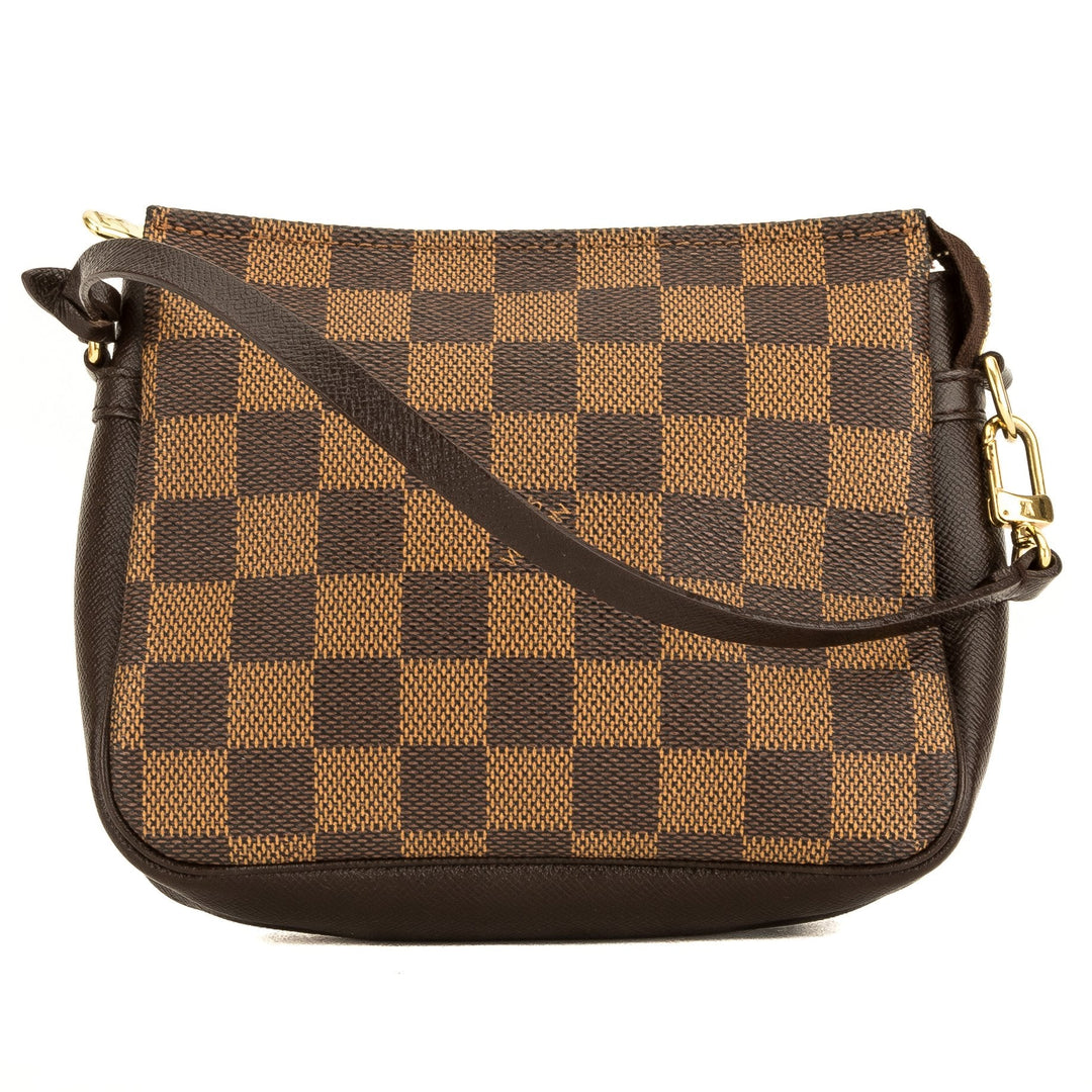 L*V Damier Ebene Trousse Cosmetic Tote (4033013)