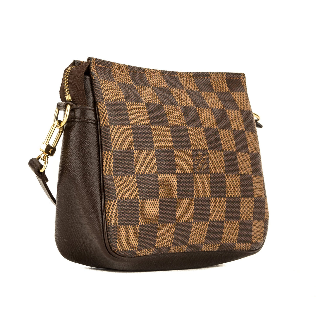 L*V Damier Ebene Trousse Cosmetic Tote (4033013)
