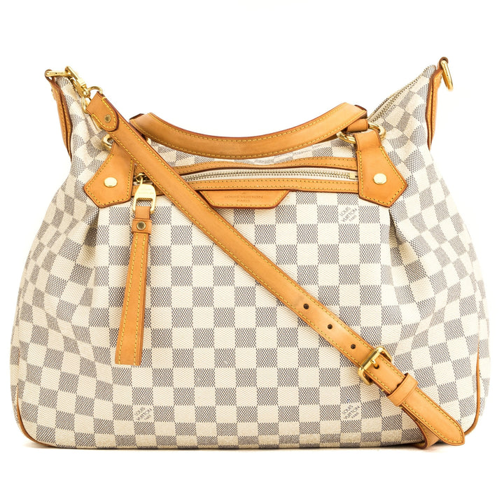 L*V Damier Azur Evora MM (4034022)