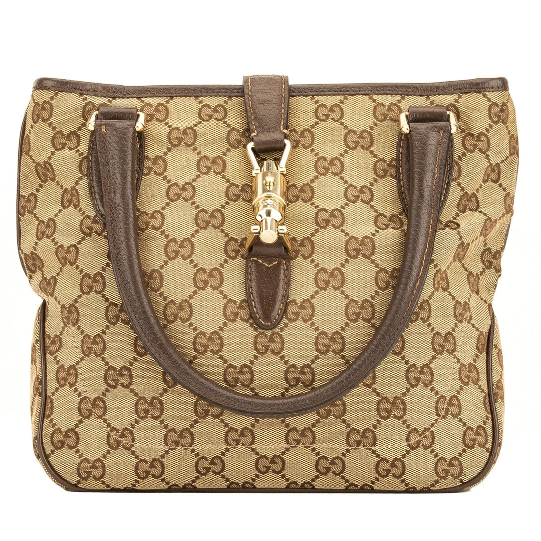 G*G Beige GG Monogram Tote (4046014)