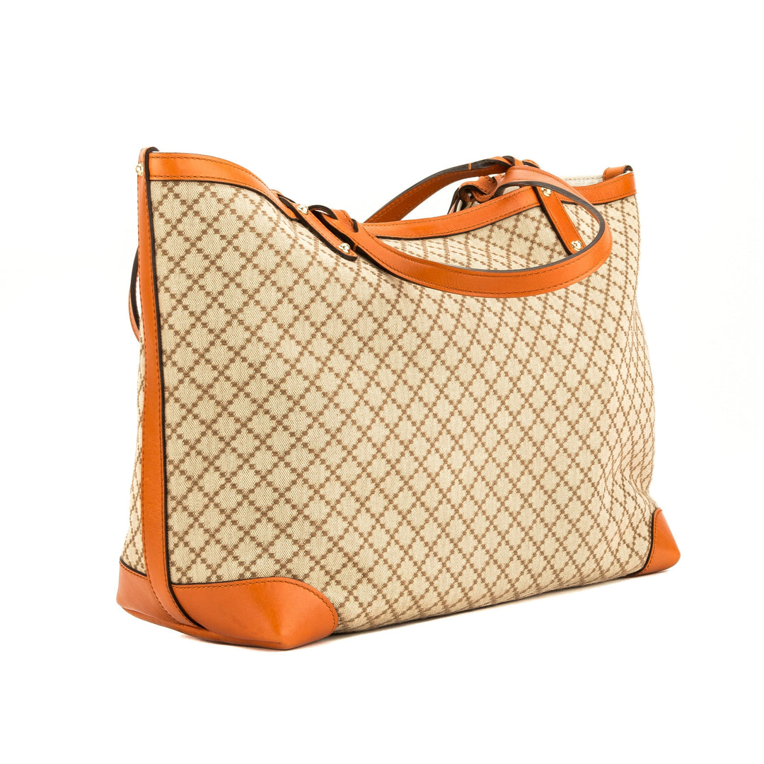 G*G Orange Diamante Tote (4049011)