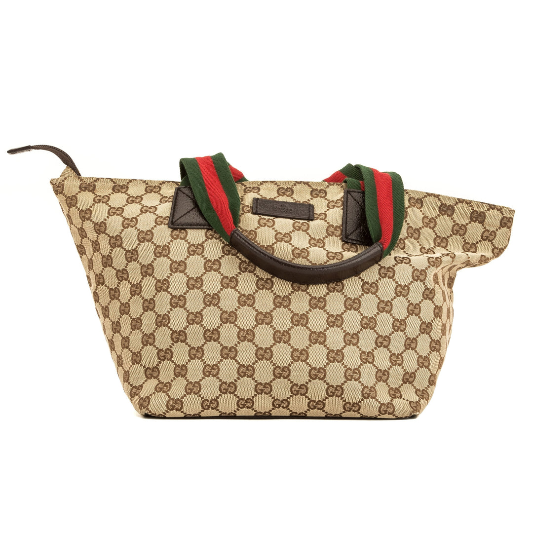 G*G GG Monogram Small Web Tote (4049013)