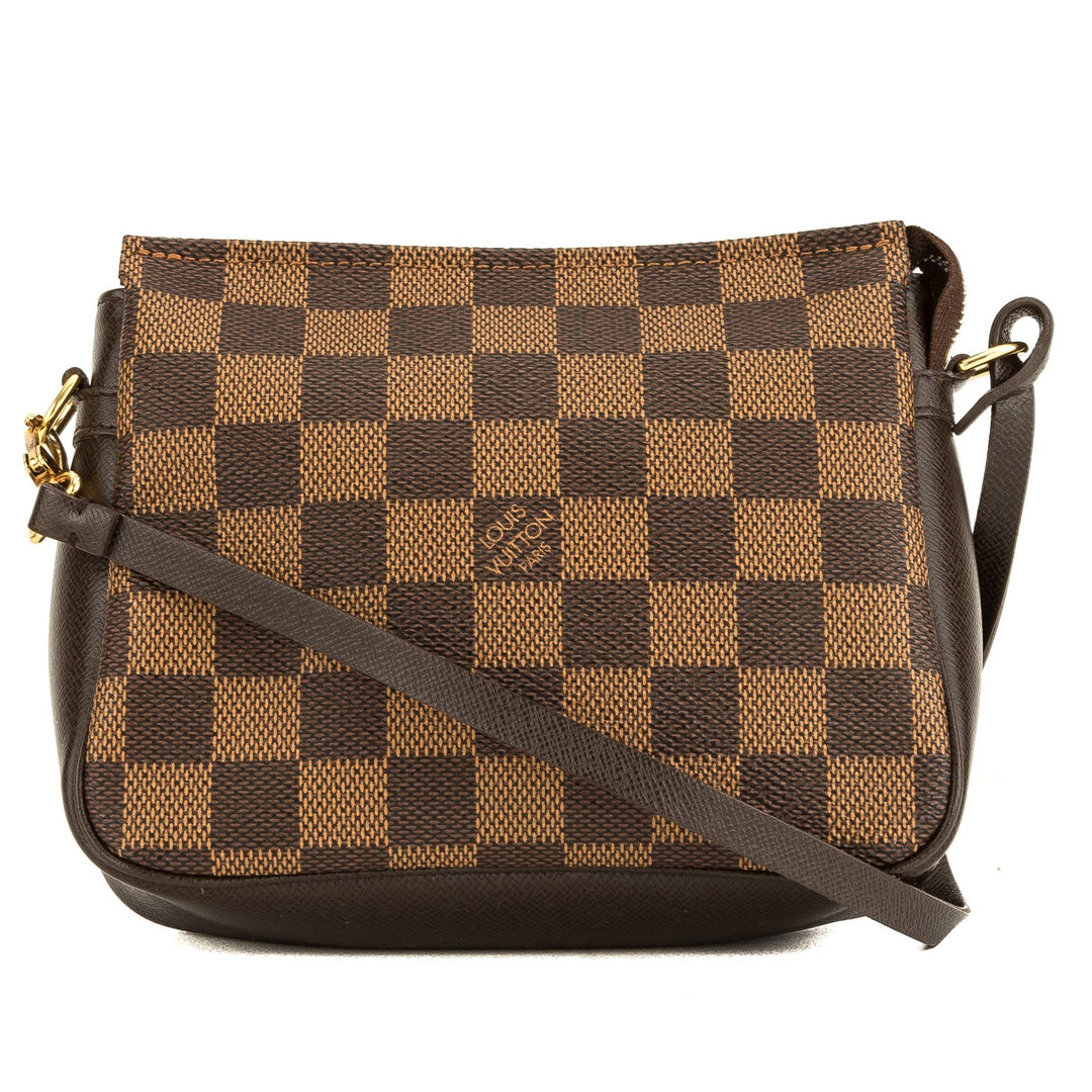 L*V Damier Ebene Trousse Cosmetic Tote (4052009)