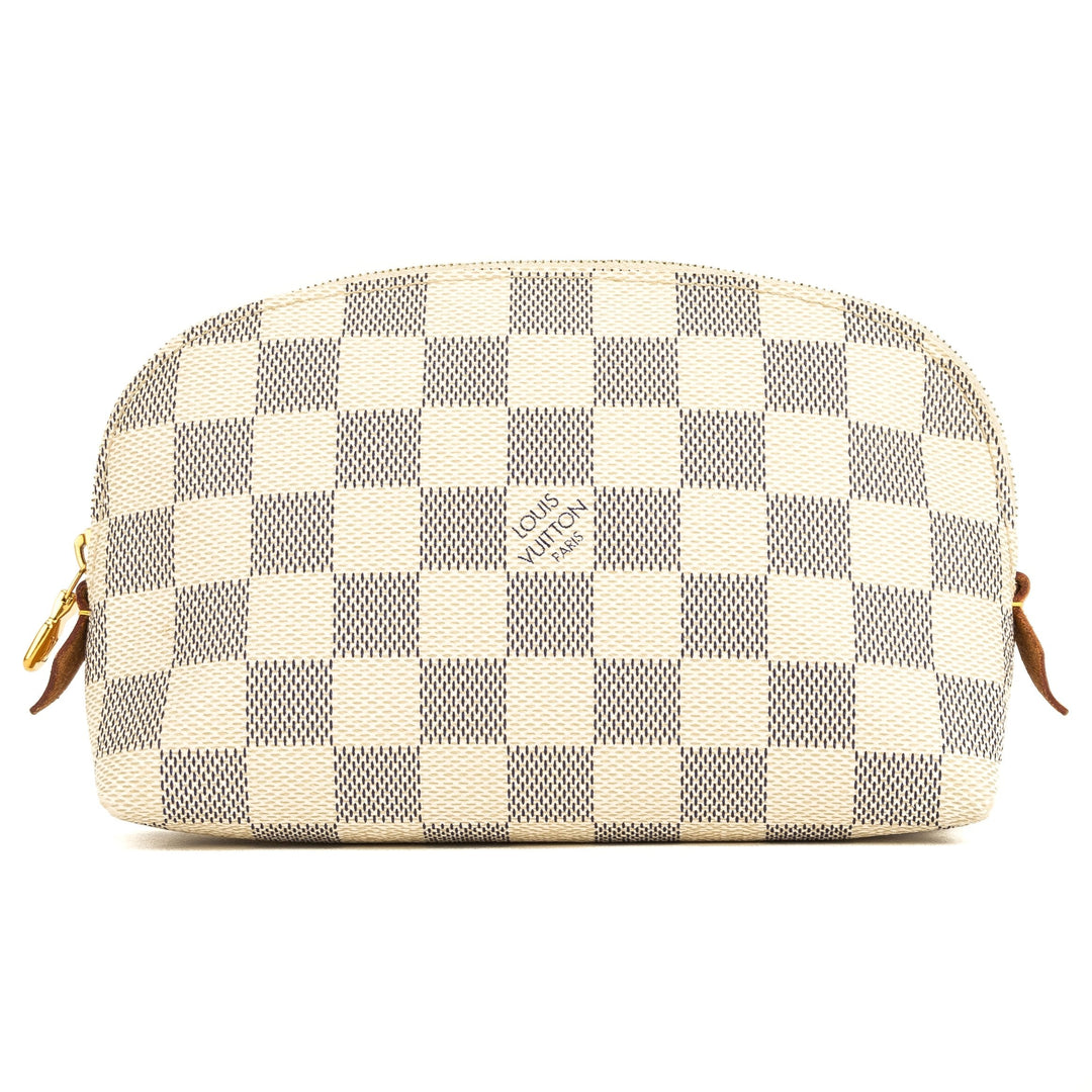 L*V Damier Azur Pochette Cosmetic Pouch (4054021)