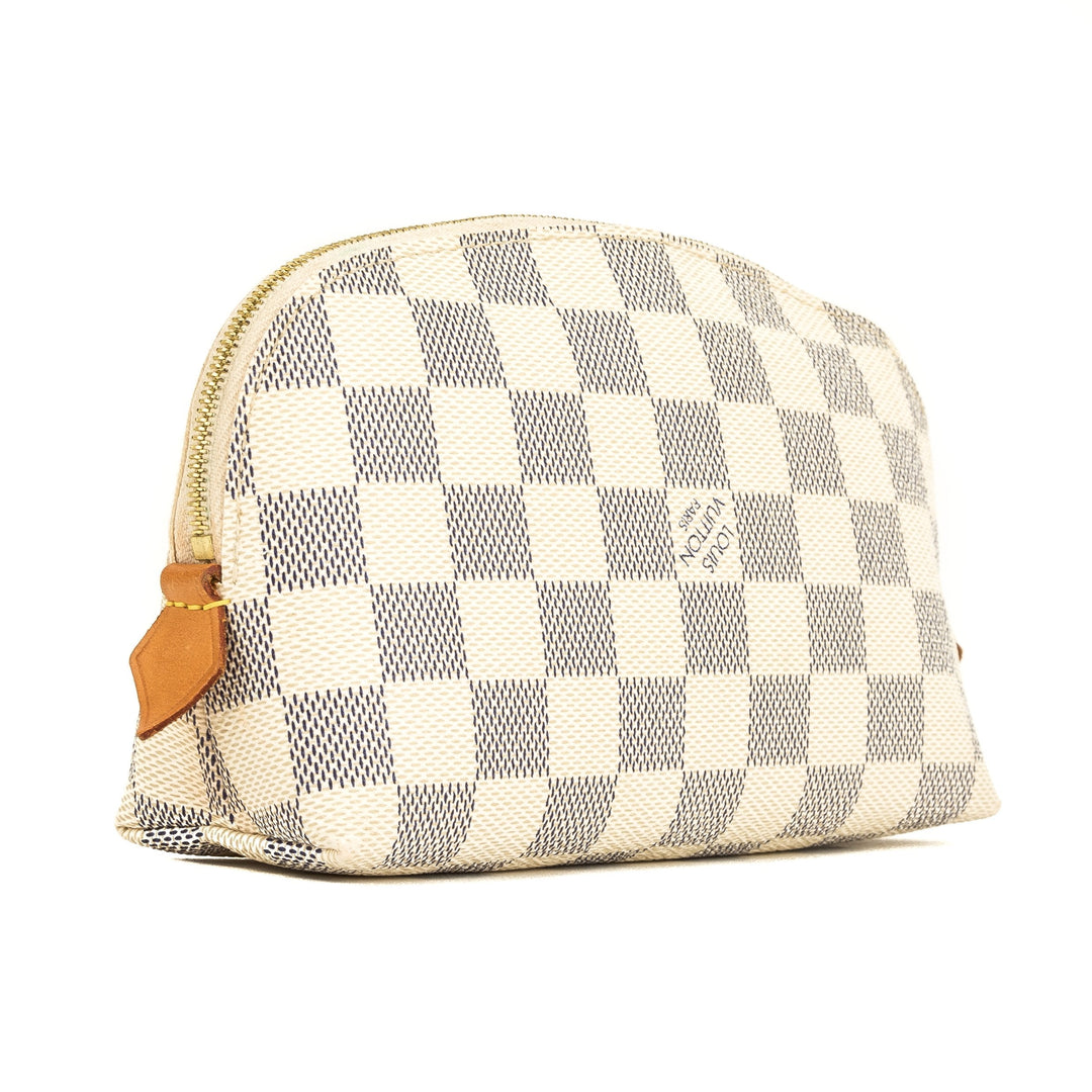 L*V Damier Azur Pochette Cosmetic Pouch (4054021)