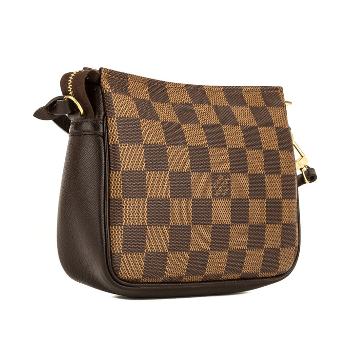 L*V Damier Ebene Trousse Cosmetic Tote (4065010)