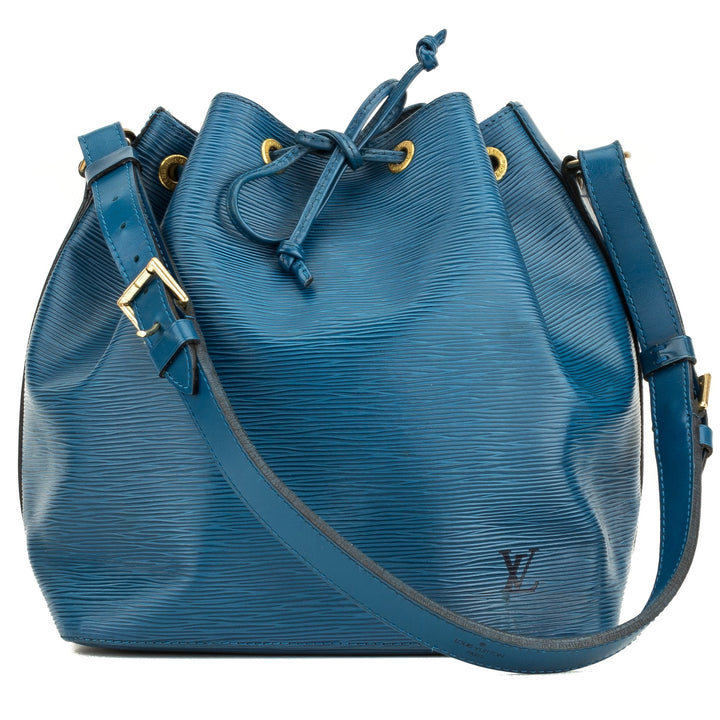 L*V Toledo Blue Epi Noe Petit Bag (4072024)