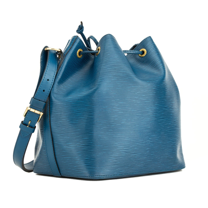 L*V Toledo Blue Epi Noe Petit Bag (4072024)