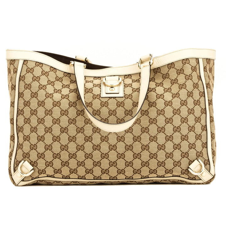 G*G GG Monogram Large Abbey D-Ring Tote (4079006)