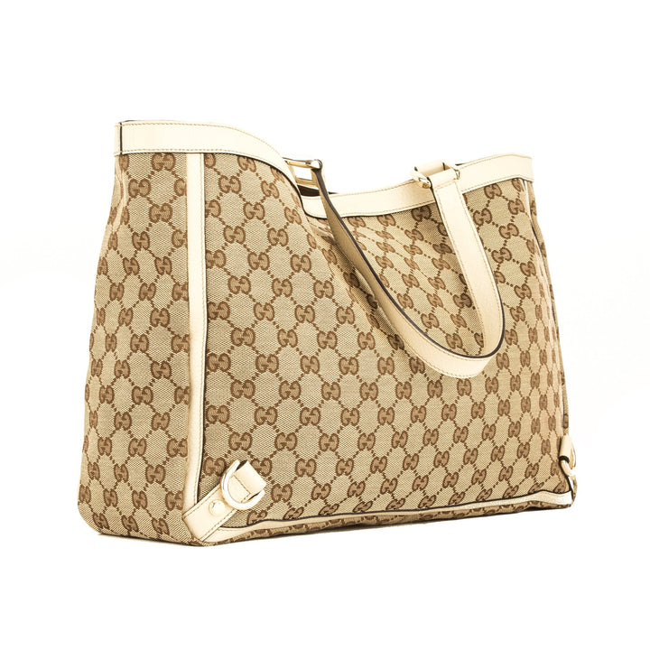 G*G GG Monogram Large Abbey D-Ring Tote (4079006)