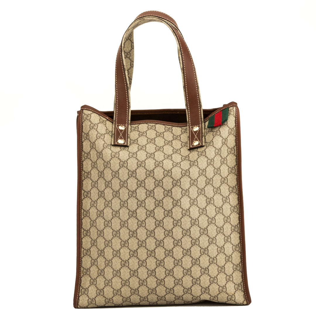 G*G Brown GG Monogram Tote (4081001)