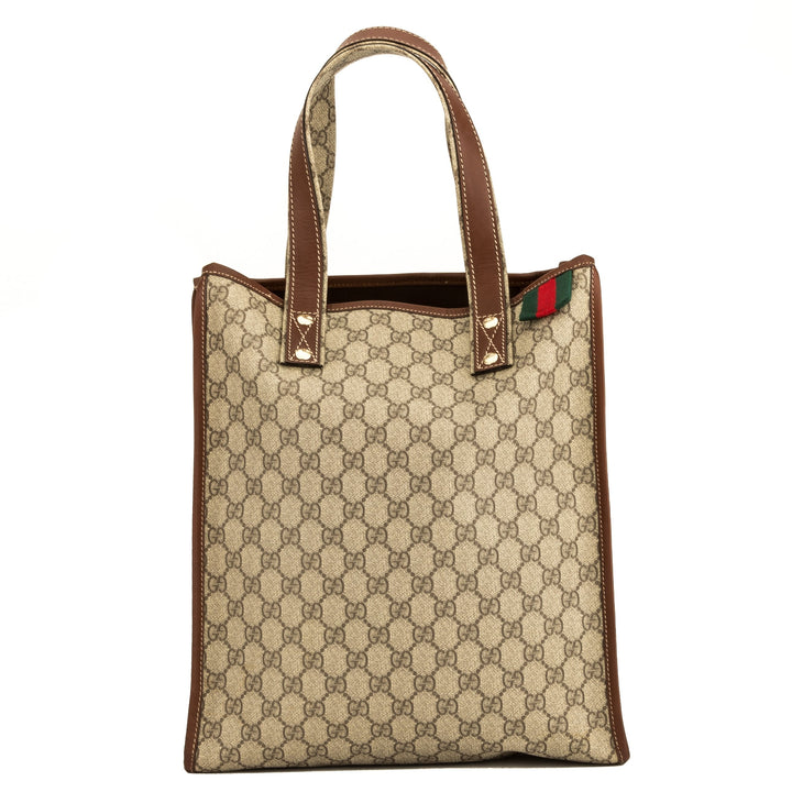 G*G Brown GG Monogram Tote (4081001)