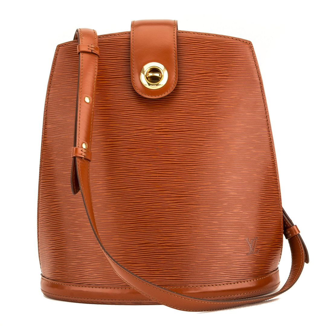 L*V Kenyan Brown Epi Cluny Bag (4082004)