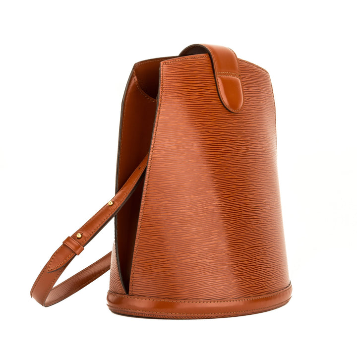 L*V Kenyan Brown Epi Cluny Bag (4082004)