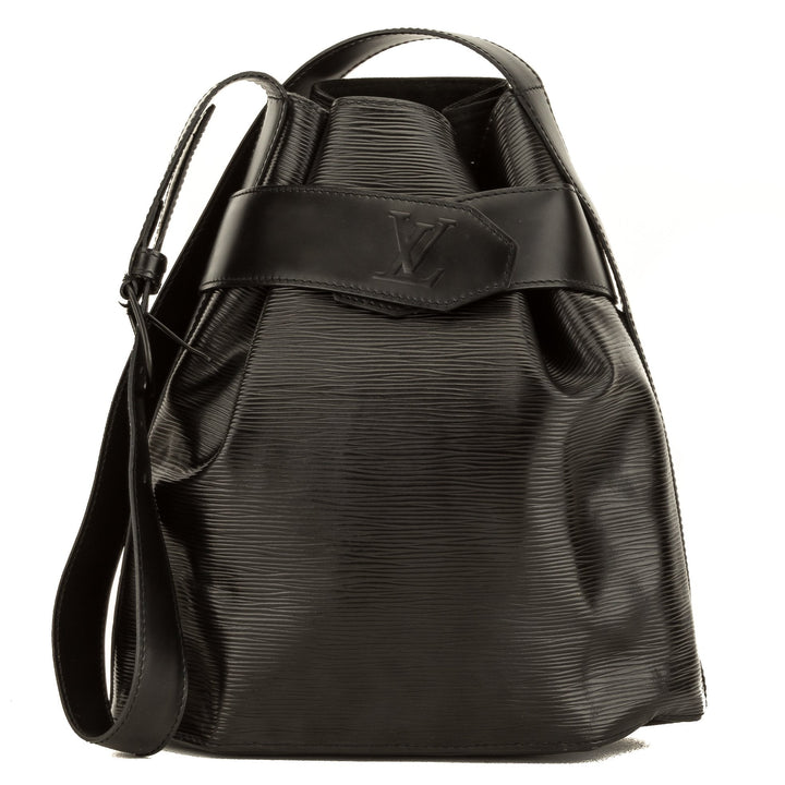 L*V Noir Epi Sac D'Epaule PM (4087010)