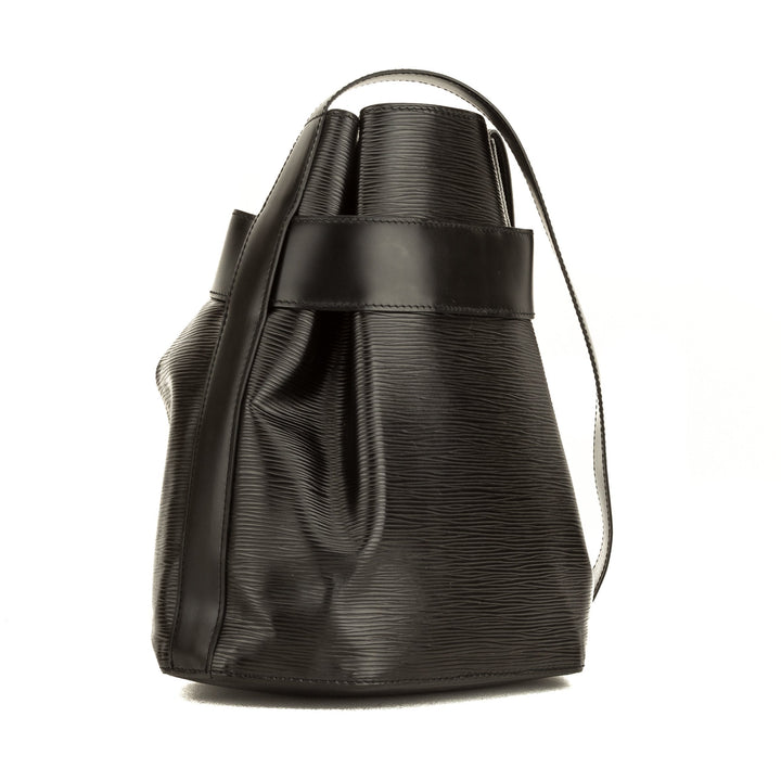 L*V Noir Epi Sac D'Epaule PM (4087010)