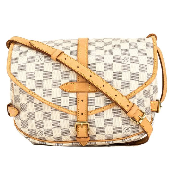 L*V Damier Azur Saumur 30 (4094012)