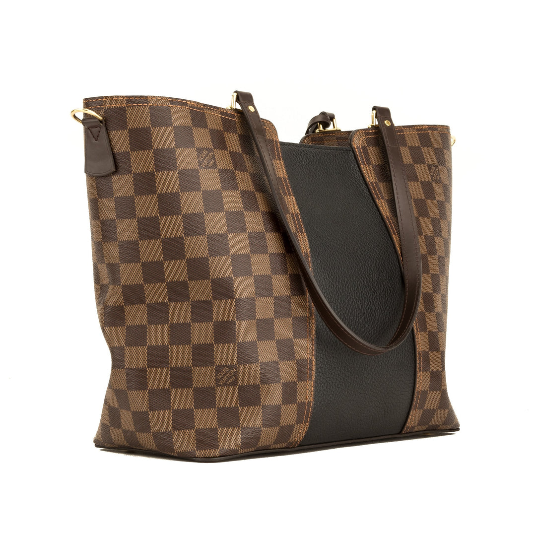L*V Damier Ebene Jersey Tote (4097003)