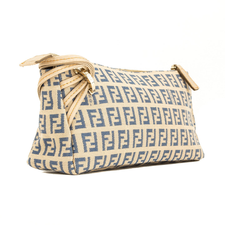 Fendi Beige Zucchino Shoulder Bag (4098008)