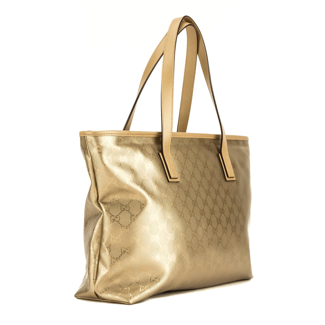 G*G Gold GG Coated Monogram Tote (4103007)