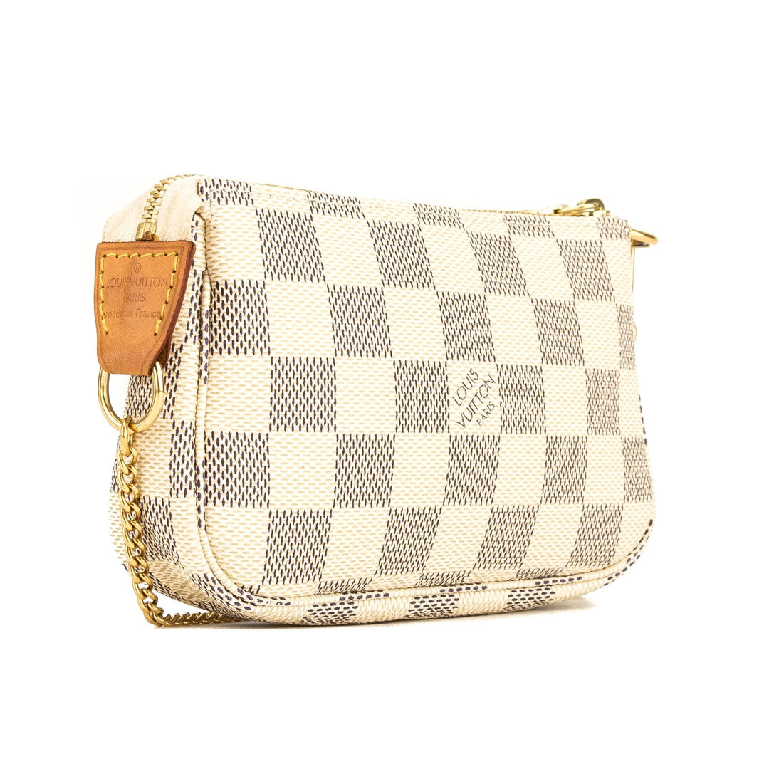 L*V Damier Azur Mini Pochette Accessoires (4105008)