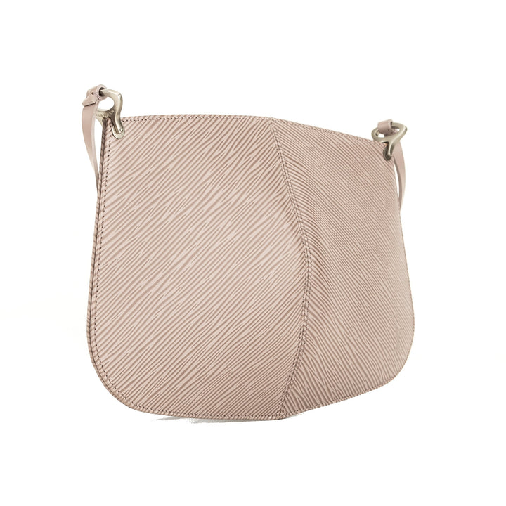 L*V Lilac Epi Leather Demi Lune  (4105010)