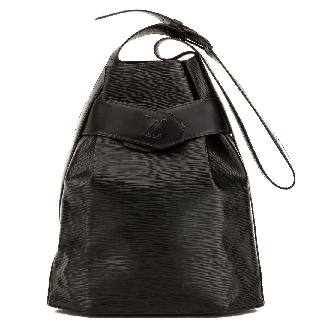 L*V Noir Epi Sac D'Epaule GM (4105011)