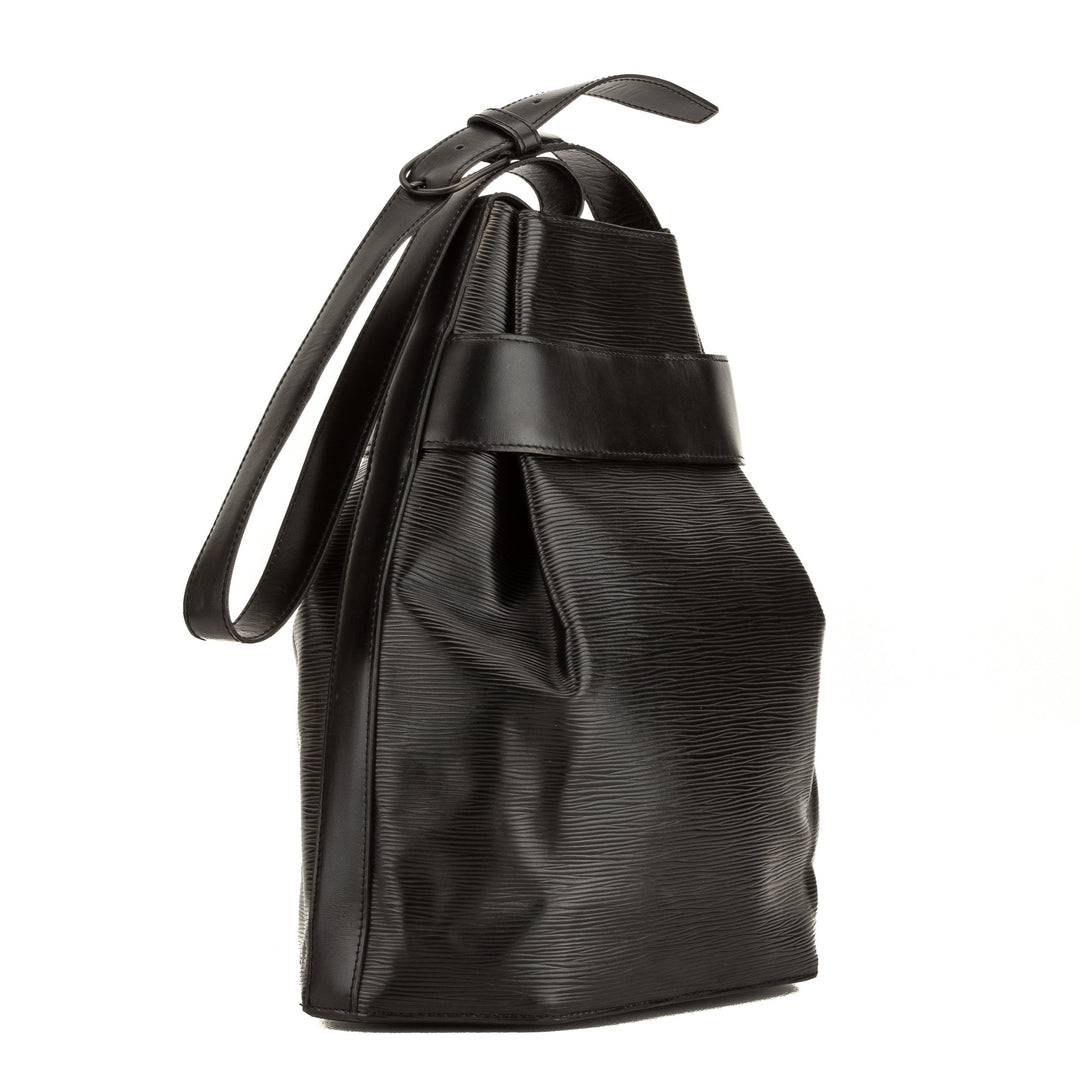 L*V Noir Epi Sac D'Epaule GM (4105011)