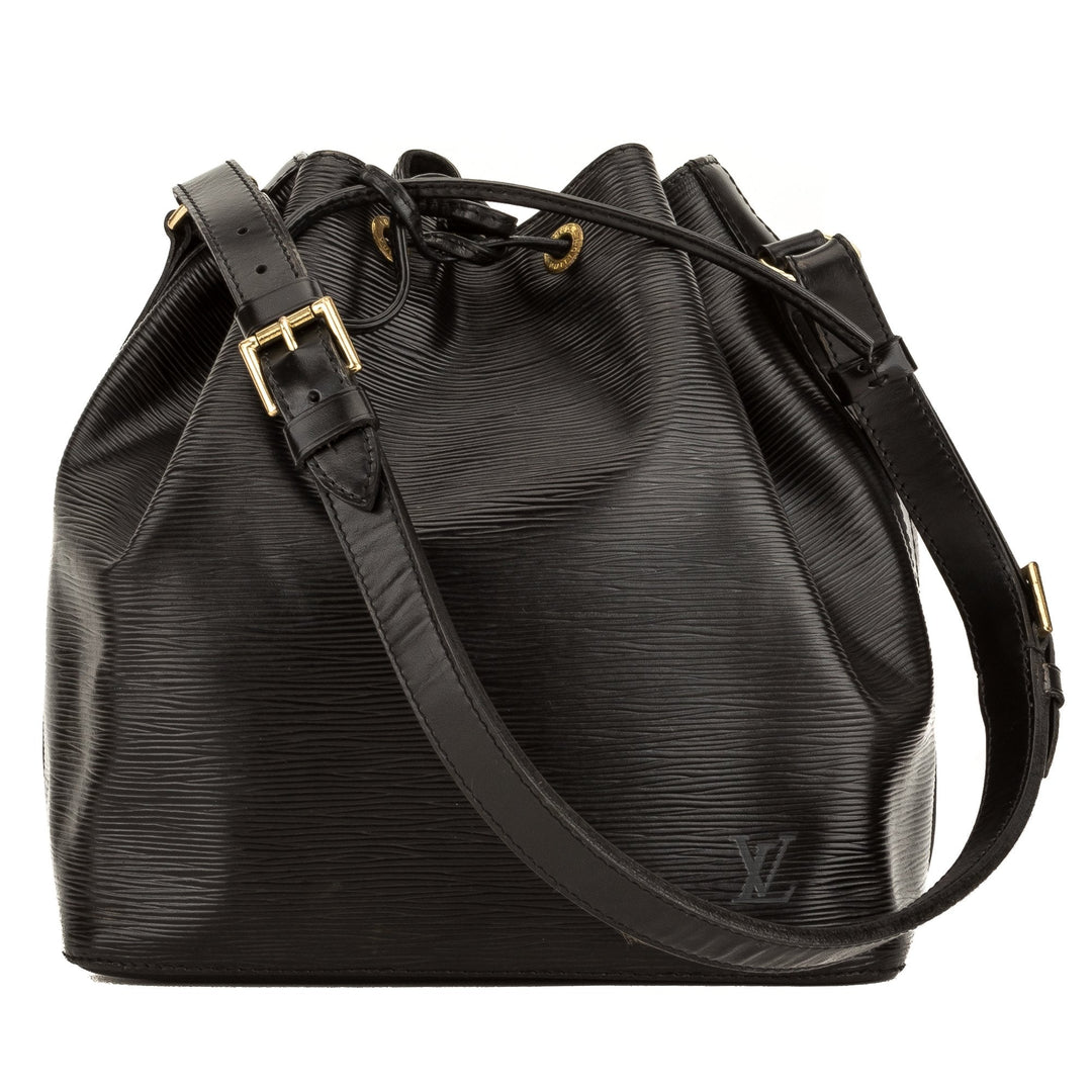 L*V Black Epi Noe Petit Bag (4105023)